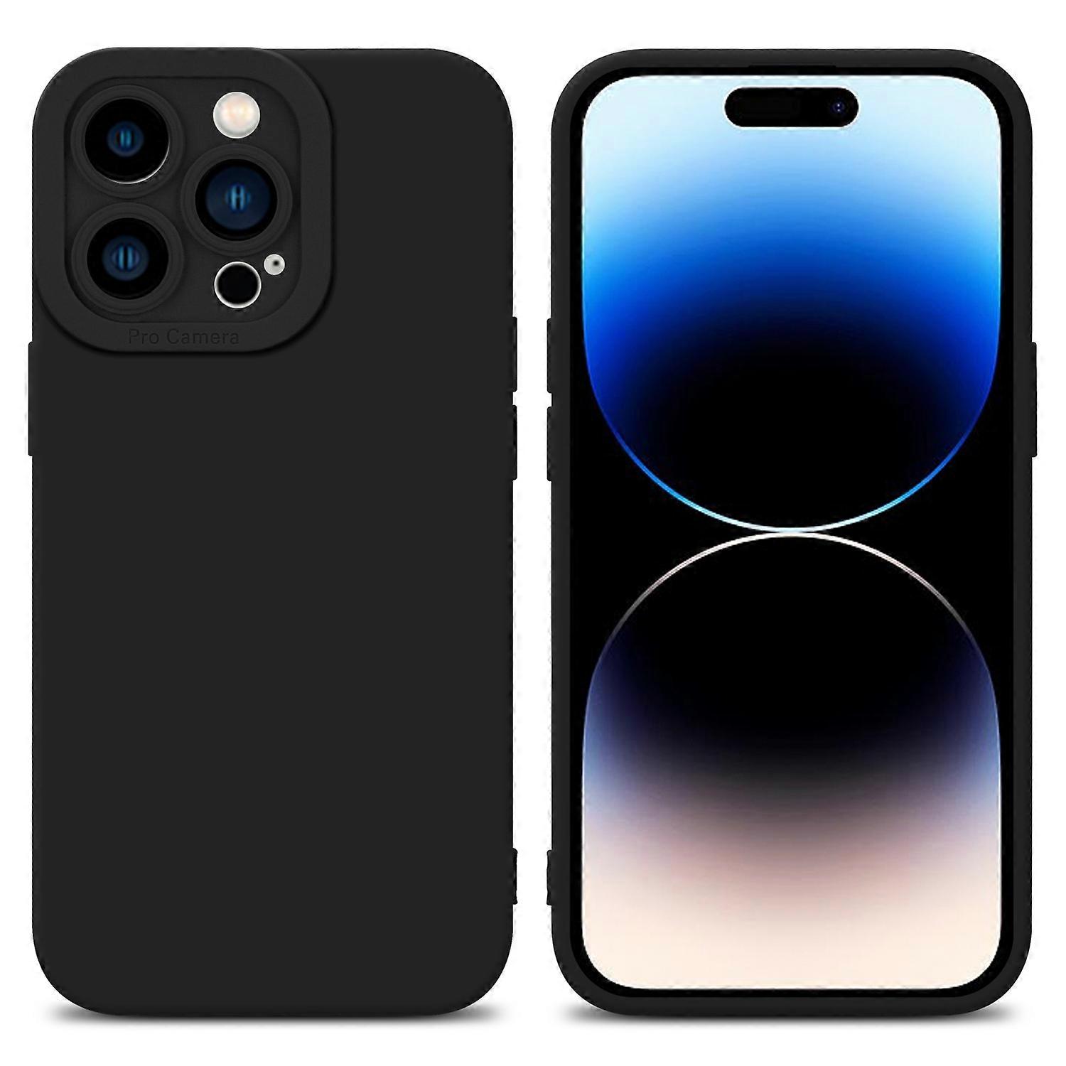 iPhone 14 PRO MAX 保护壳 TPU 保护壳 - 哑光带相机保护膜