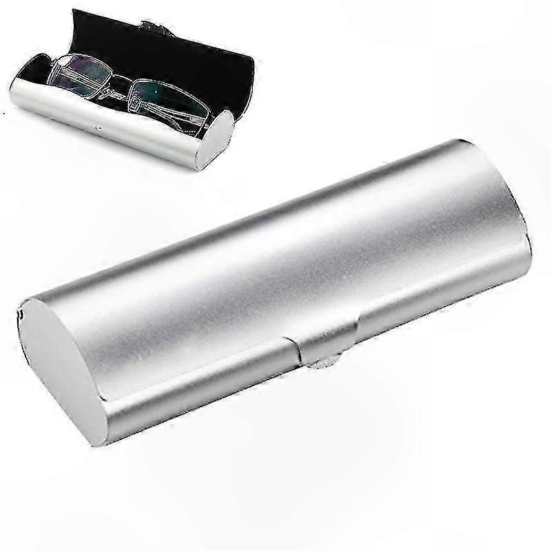 Durable Aluminum Hard Shell Case for Nearsighted Glasses Storage