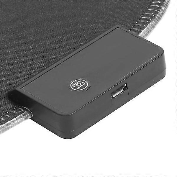 RGB Colorful LED Mouse Pad Lighting USB Wired Keyboard Mat for PC Laptop Gaming Mouse.