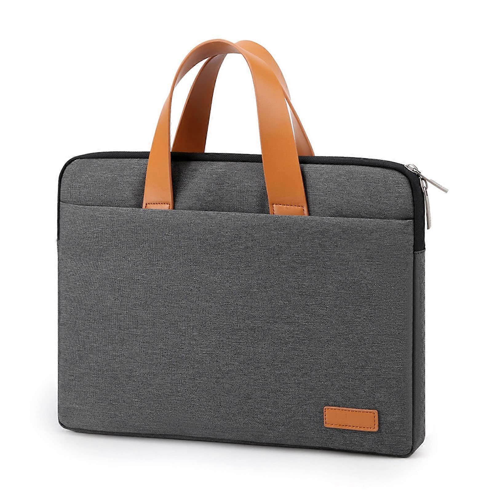 Laptop Bag Multi-Function Handbag for Men Women, Business Travel Tote, Waterproof Computer Carrying Bag, 15.6 Inch Compatibility