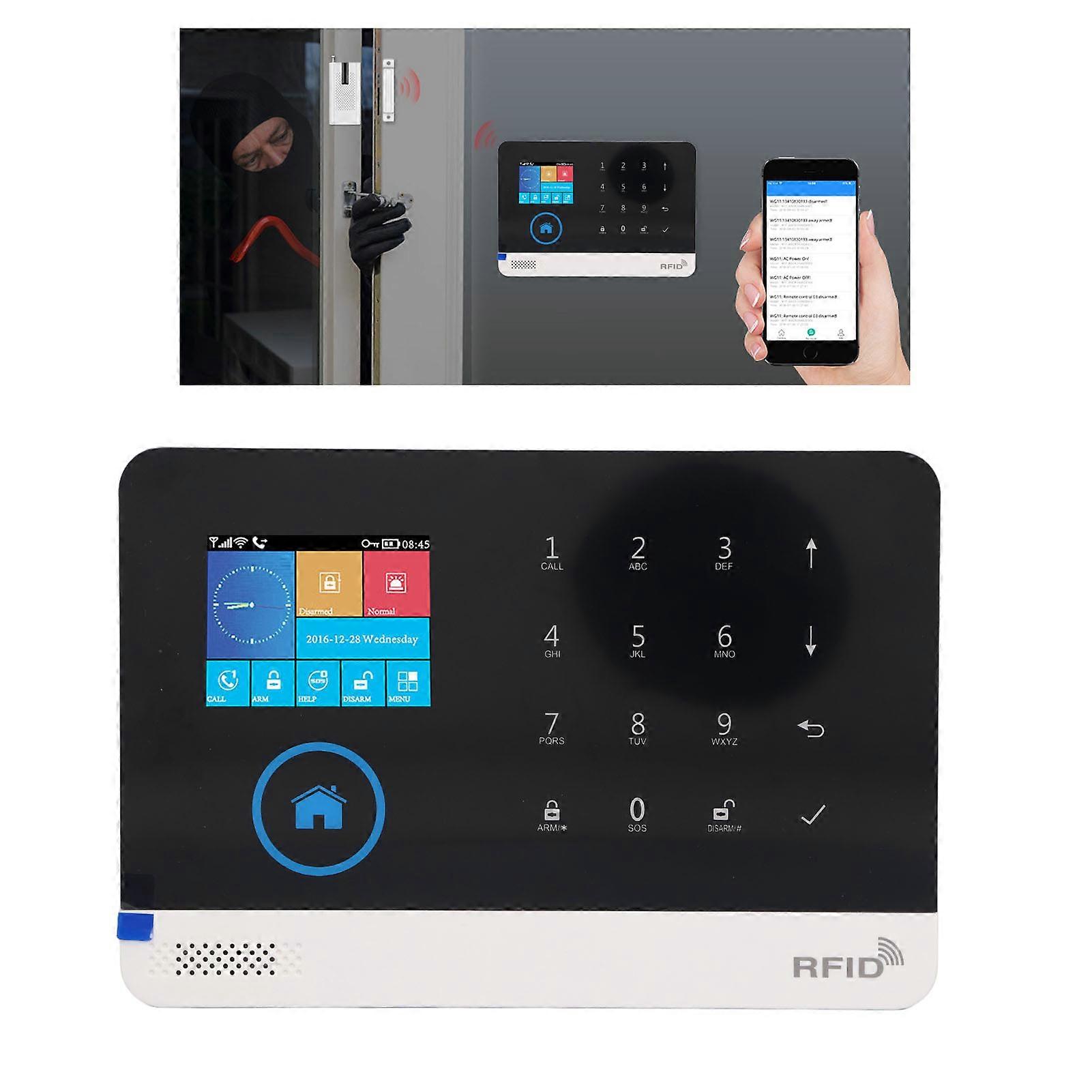 Smart WiFi Home Alarm System 2G GSM Wireless Security Kit