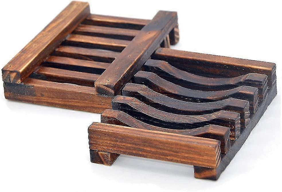 Handmade Natural Wooden Soap Dishes - For A Sponge, A Brush Or A Soap