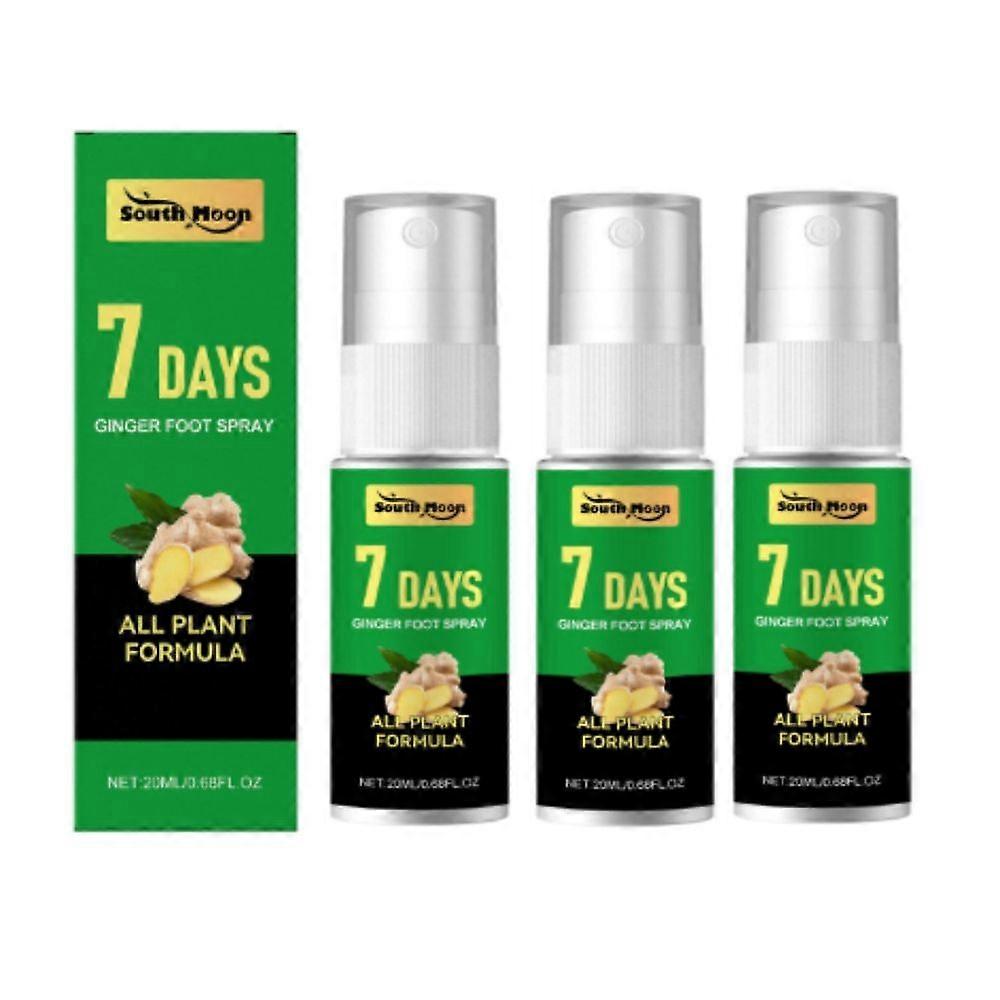 Mild, Refreshing and Moisturizing Foot Ginger Nourishing Spray