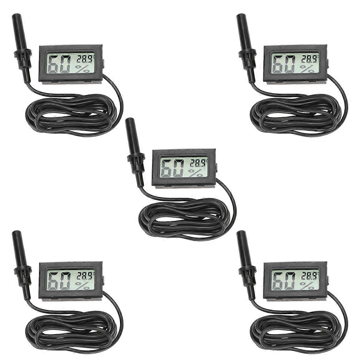 Humidity Meter for Measuring Use 5Pcs Mini Hygrometer