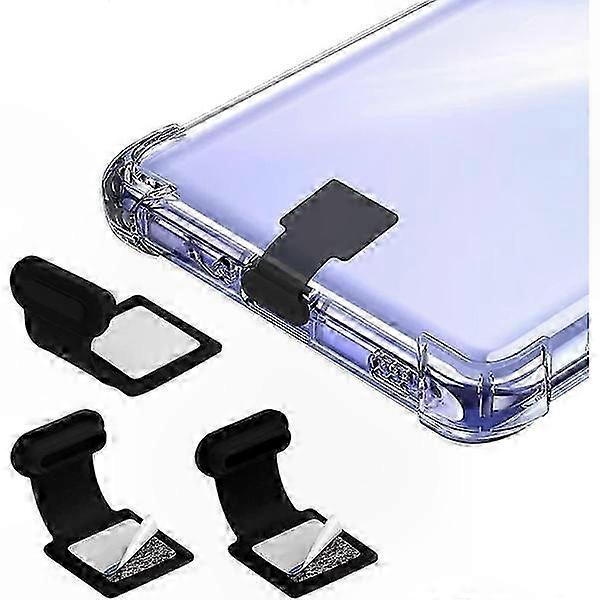 Silicone Dust Plugs for USB C Ports (3-Pack)