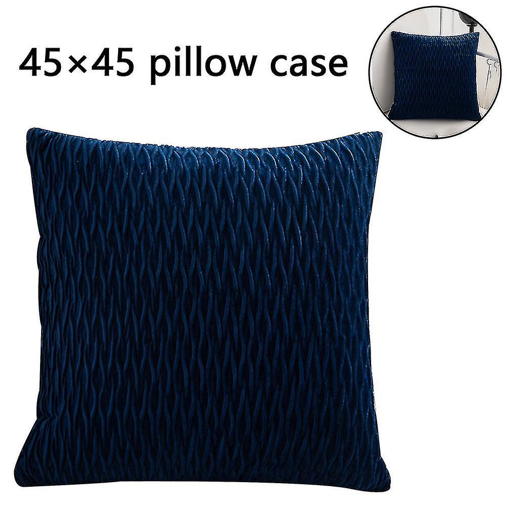 2 pezzi decorativi throw pillow covers textureted short wool Velve