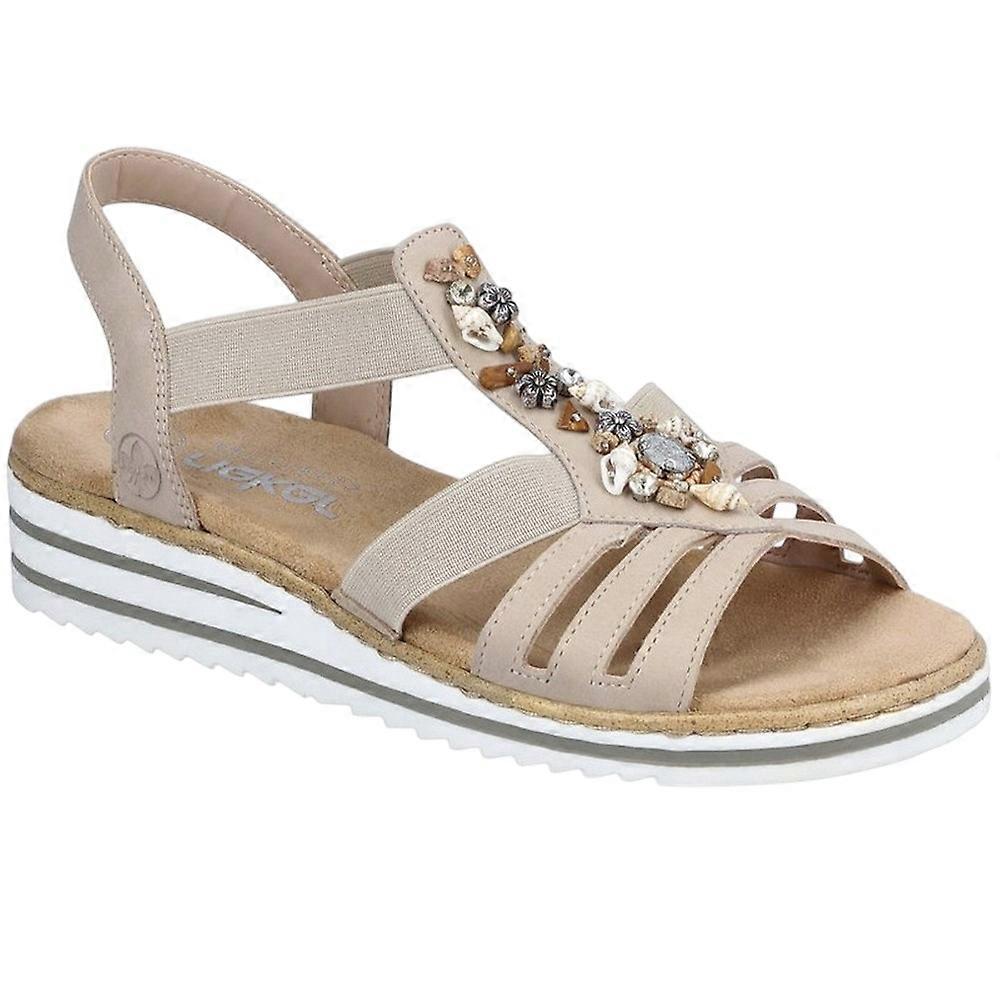 Rieker Womens/Ladies Seashells Sandals