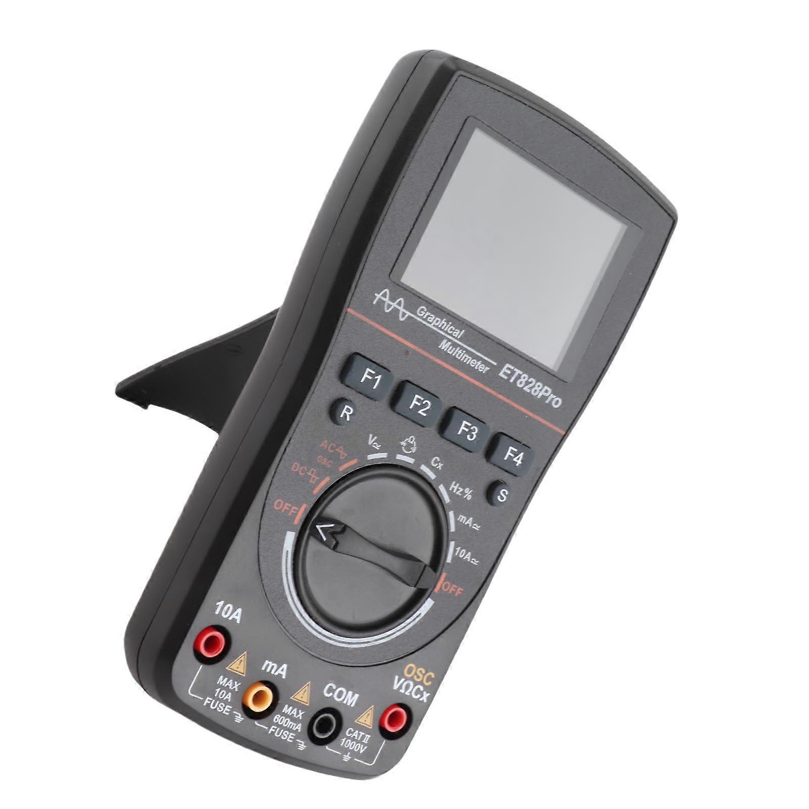 ET828 Pro 2.5Msps 1MHz Oscilloscope Multimeter 240x320 Color LCD