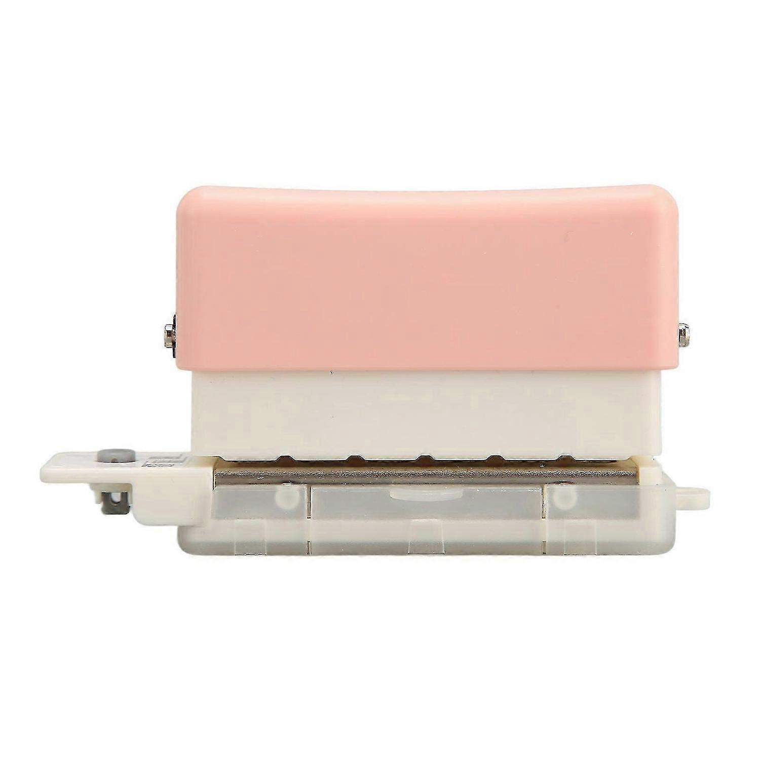 2025 أحدث طراز 6 ثقب ورقة ناخس المحمولة لطيف نمط ABS دليل