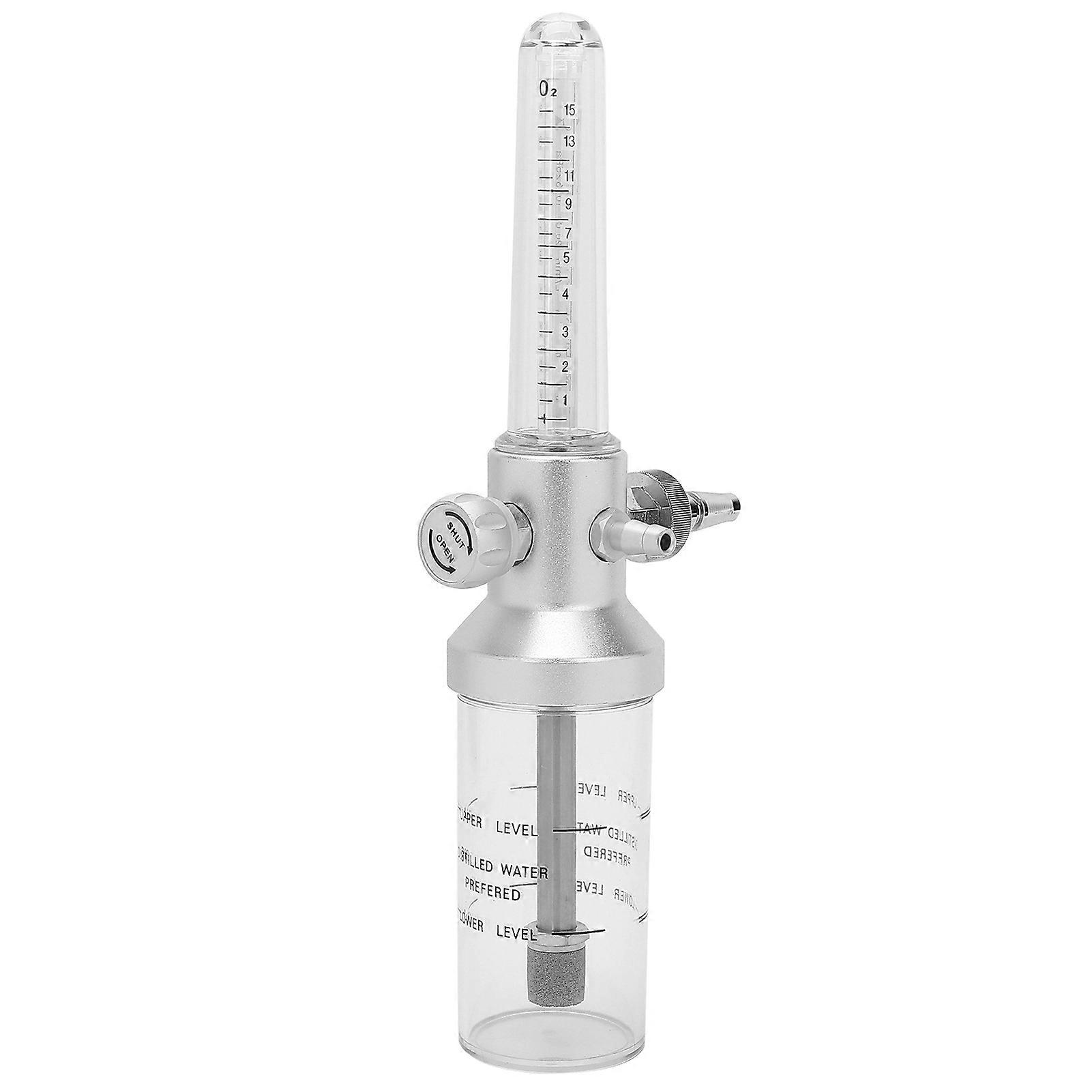 Oxygen Inhaler Wall Entry Buoy Type Filter Flow Meter 1~15L/min