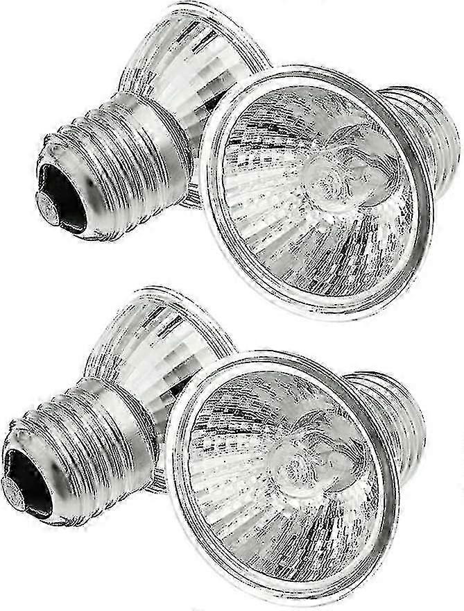 4 Pack UVA UVB Reptile Heat Lamp Bulb E27 75 Watt Full Spectrum Sun Light for Bearded Dragon Lizard Turtle Gecko