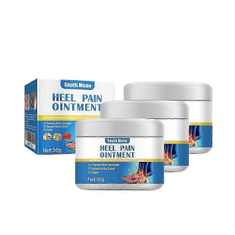 1-3 Pieces Heel Pain Paste Heel Spurs Pain Relief Frost Rigid Arch Strain Pain Massage Crea