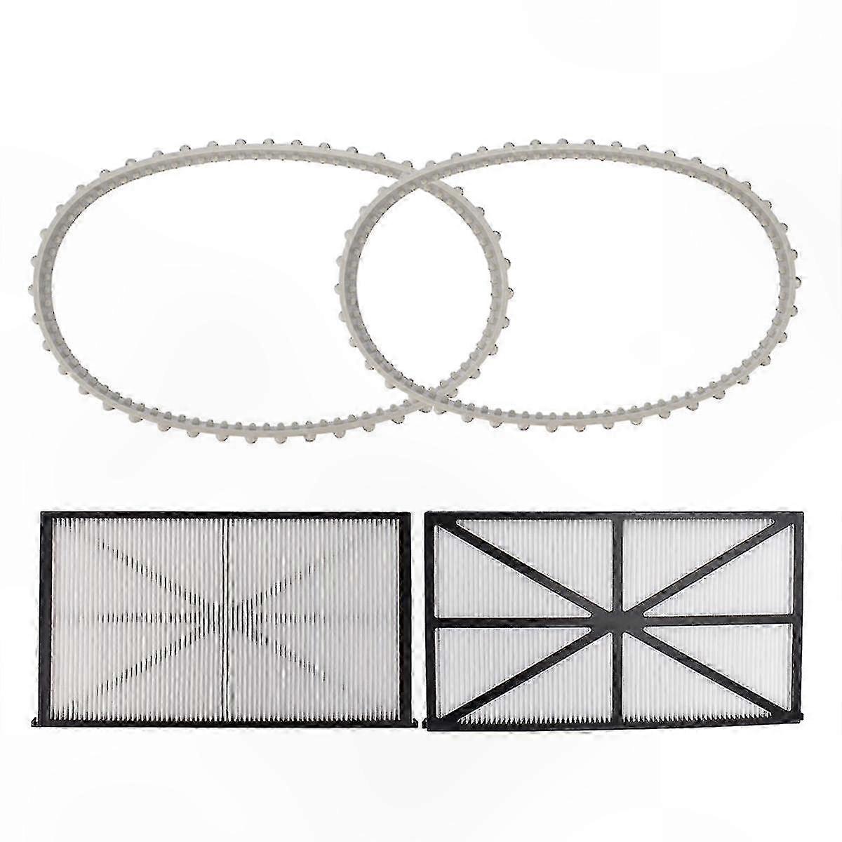 Replacement Filter Cartridges and Drive Belt for Pool Cleaners Compatible with Multiple Models