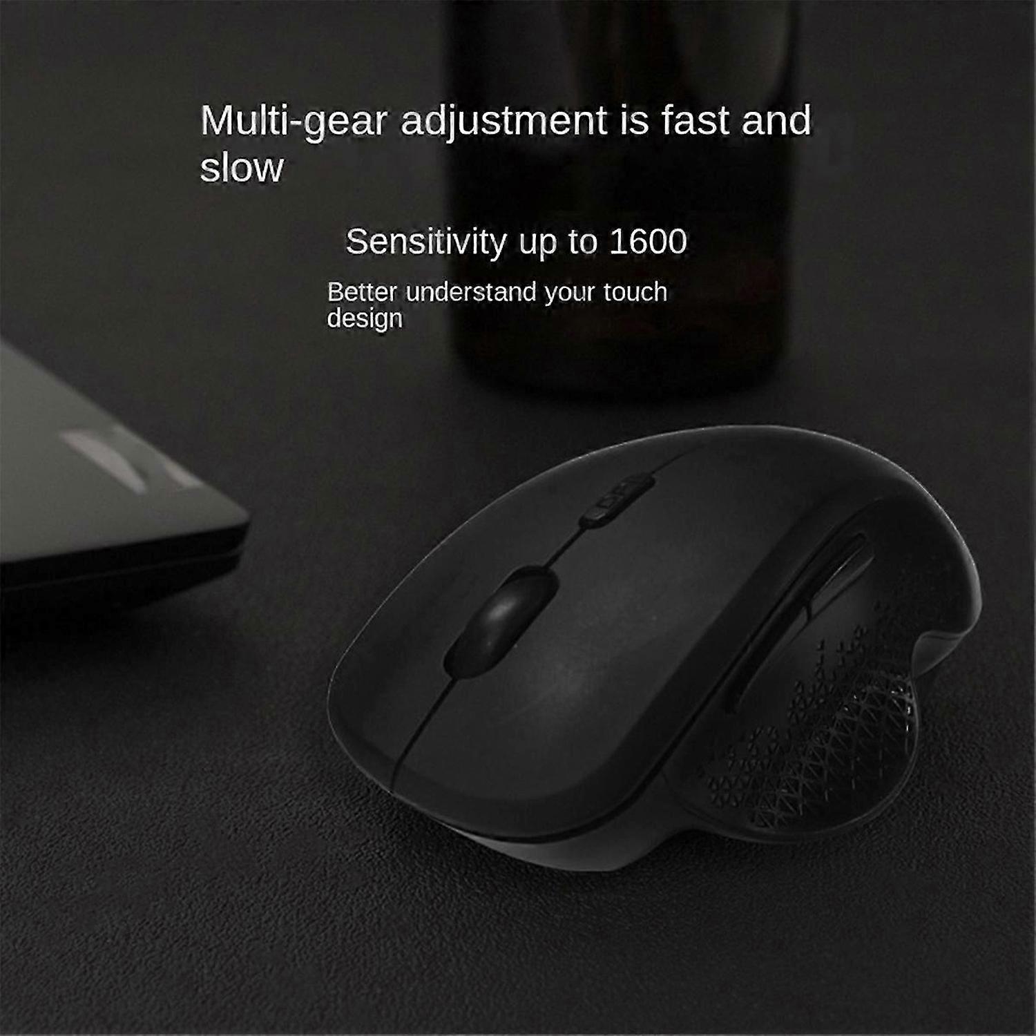 Wireless Mouse Bluetooth for Computer Laptop Dual Mode black