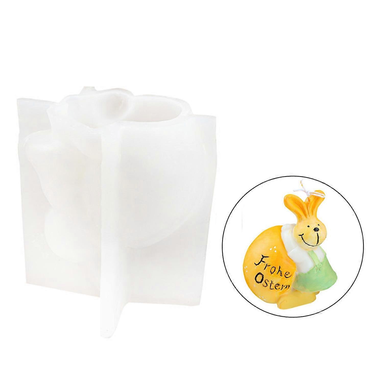 Silicone Candle Mold Super Soft Flexible Adorable Appearance Clear Texture Multipurpose Multiple Sty