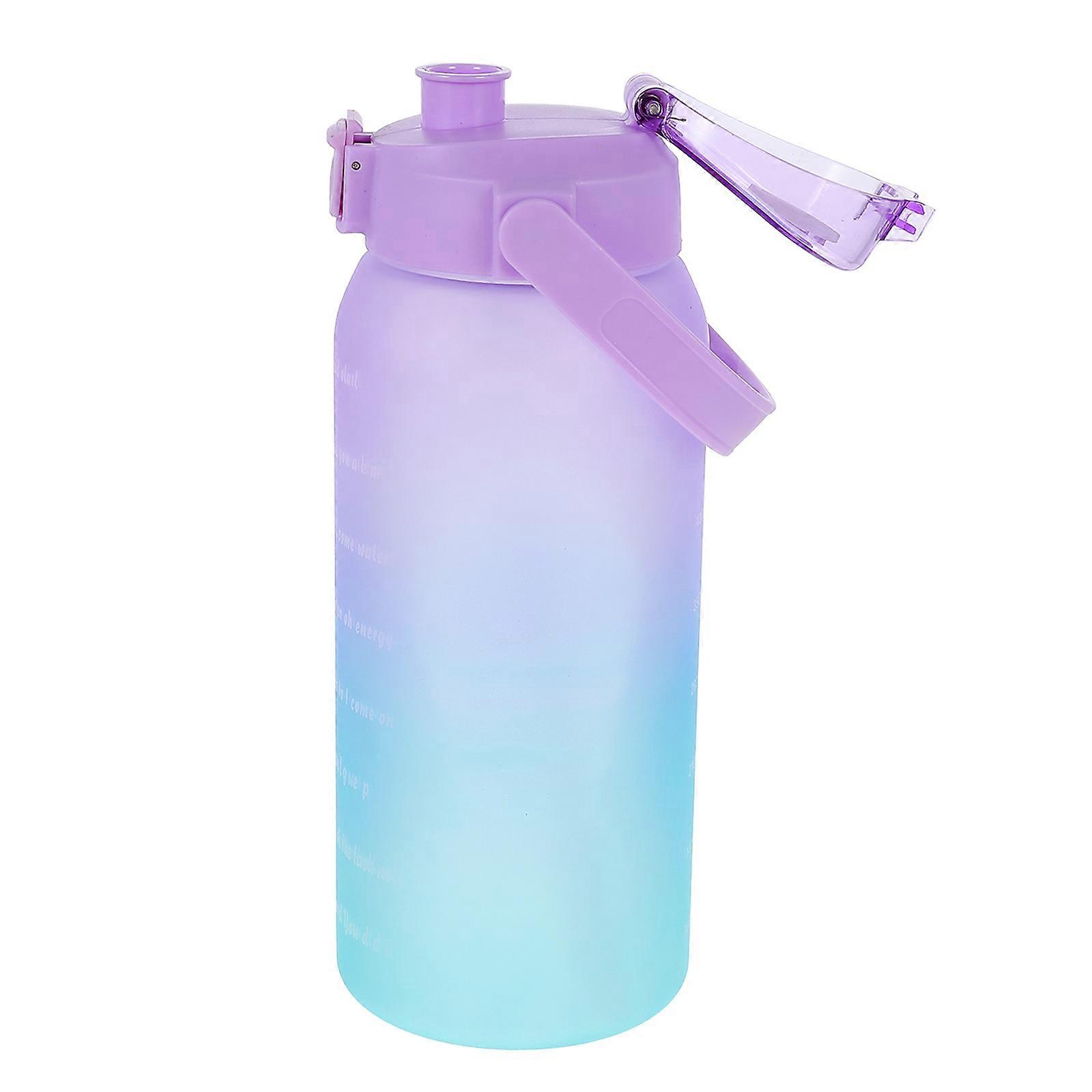 Sports Water Bottle Portable for Storage Use with Gradient Design