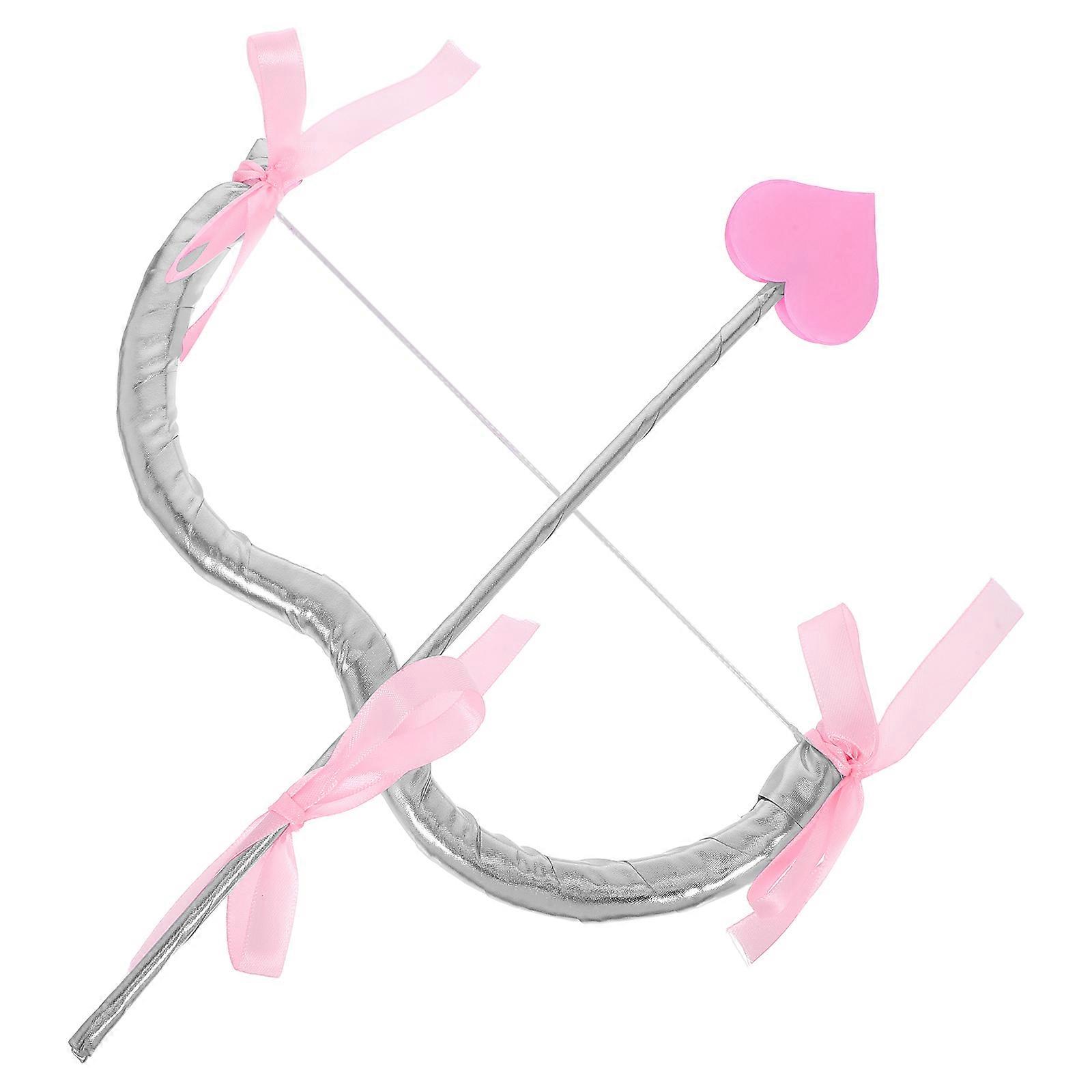 Cupid Costume Accessory for Role Play 2Sets Silver Props