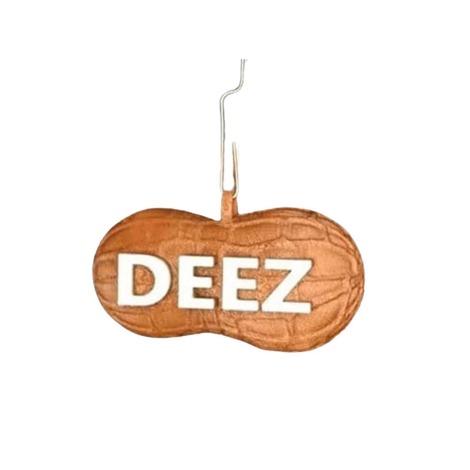 Deez Nuts Ornament, Peanut Nut Christmas Tree Ornaments, Pun Lovers Decoration