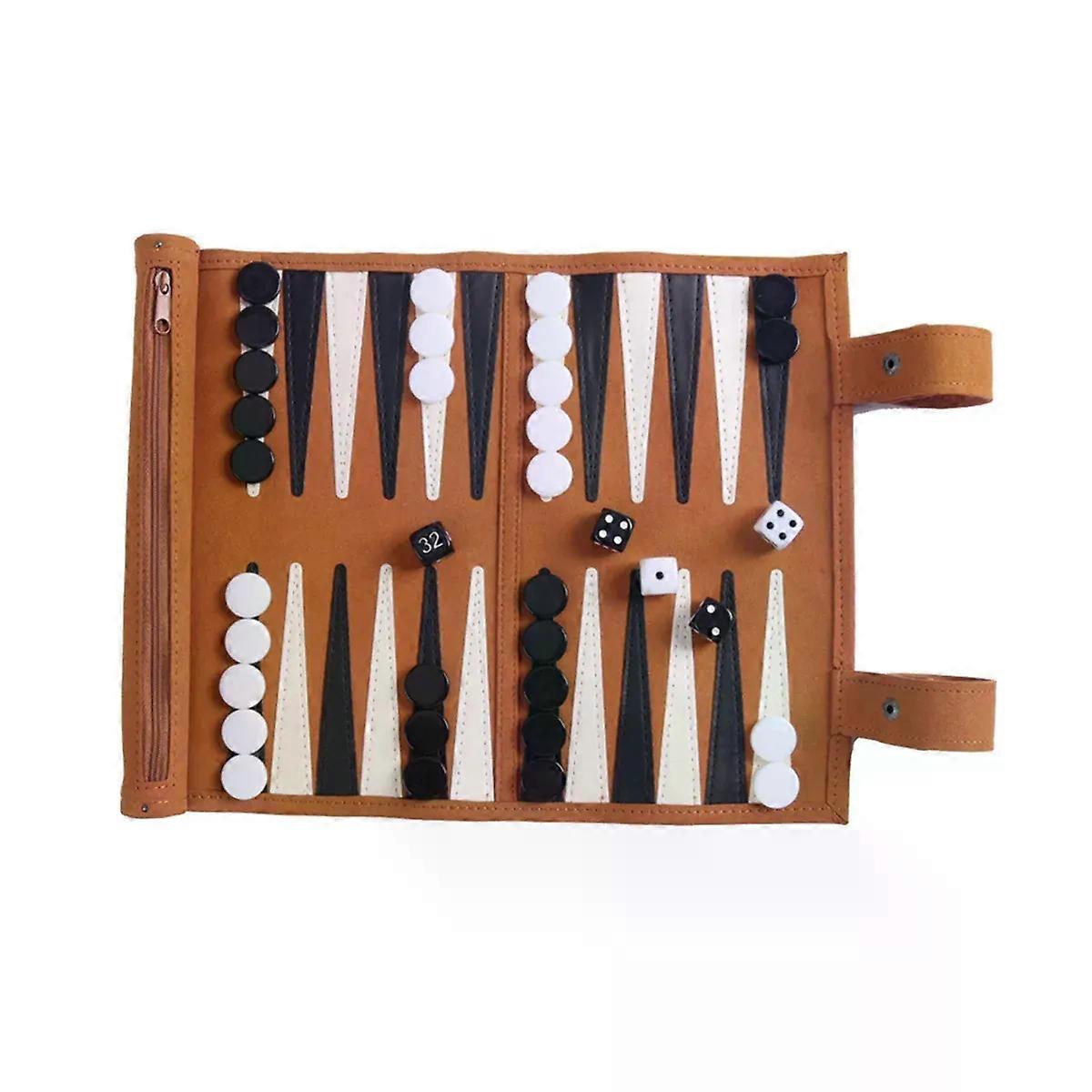 Backgammon Board Game Portable Backgammon Sets for Adults Travel Games Adult Roll Design Children S Puzzle Game Board
