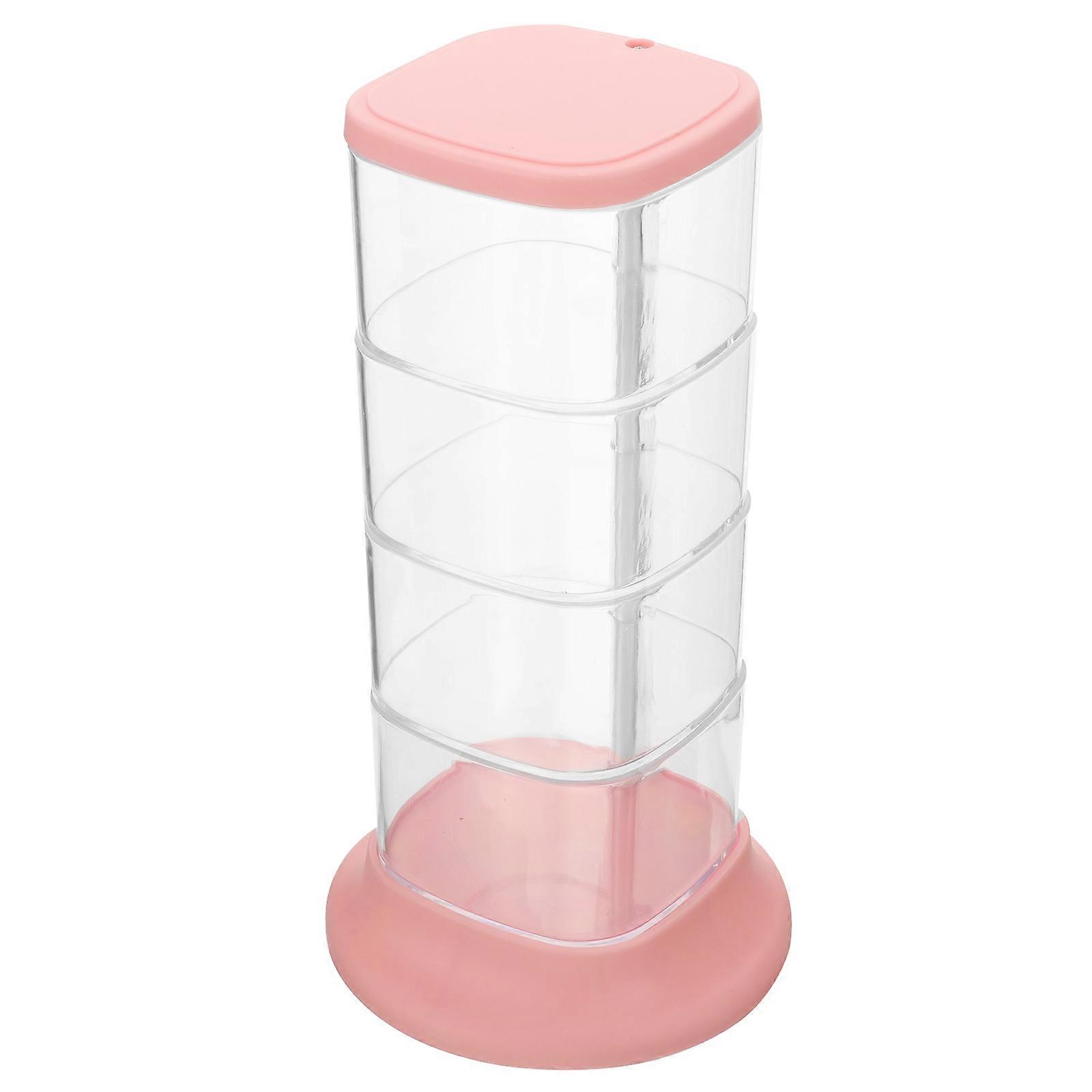 Earrings Storage Container Multi-Layer Jewelry Box for Storage 3Pcs