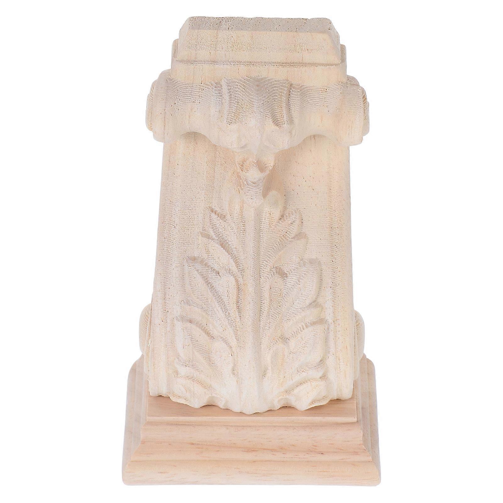 Carved Wooden Corbel Decorative Corbels for 3Pcs Accent