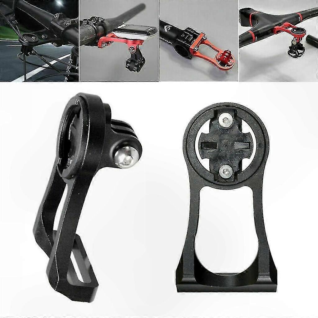 Cycling Mount Combo Holder for Edge and Action Cameras - Secure Front Accessory for Bikes