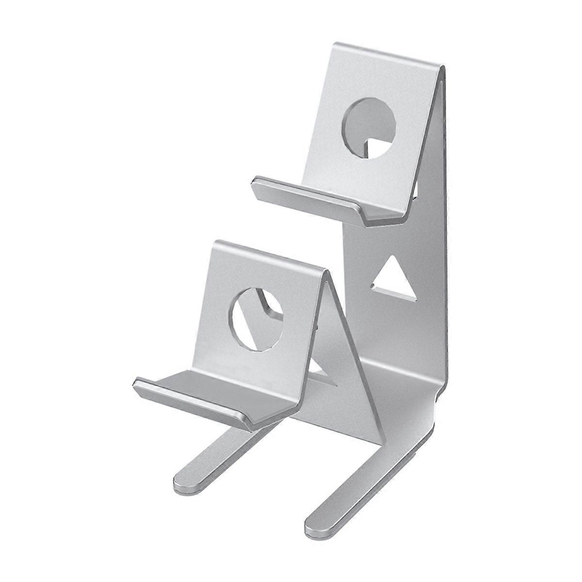  Universal Handle Desktop Storage Bracket Aluminum 2-Tier Stand B