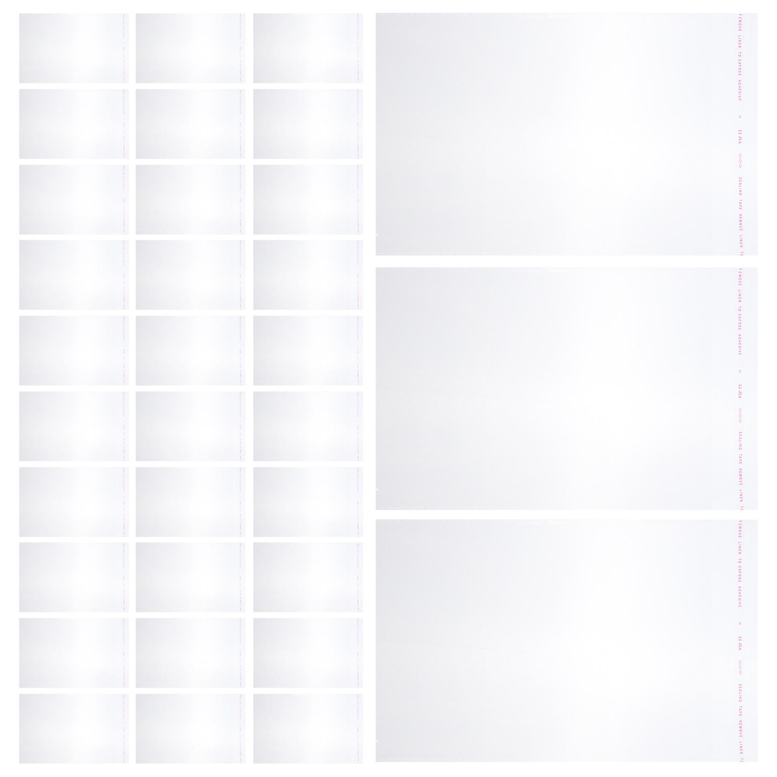 100 Pcs Plastic Bread Wrapping Bags For General Users Seamless Sealing Eating Occasion