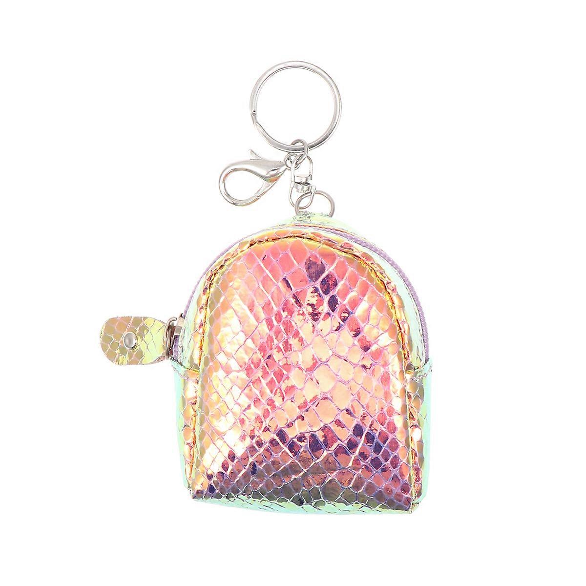 Coin Purse for Girls PU Mini Coin Bag for Storage 2Pcs with Zipper