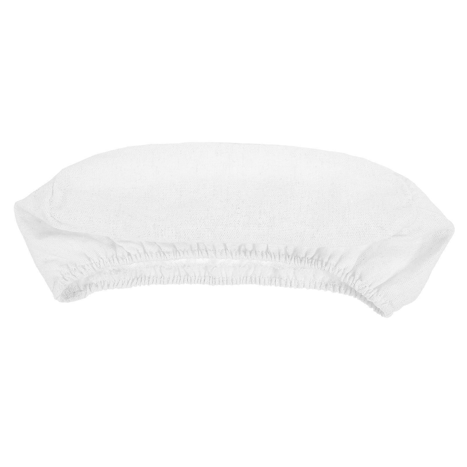 Reusable Bread Basket Cloth Cover for Dough Baking 5Pcs White Linen