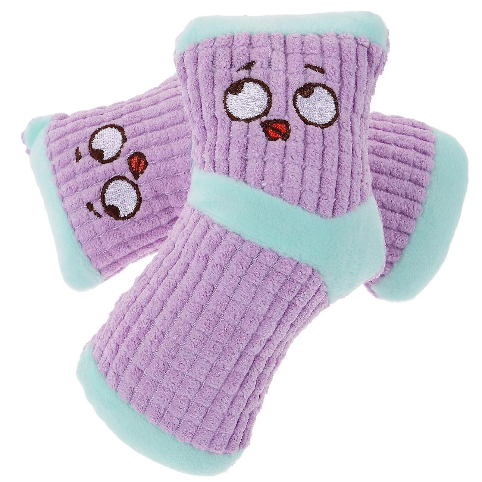 Plush Sock Shape Chew Toys 6 Pcs For Dogs Perfect For Dog Training Indoor Outdoor Use Assorted Color