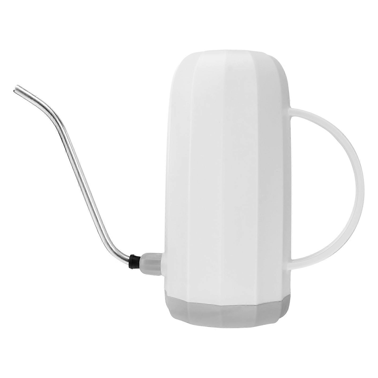 White Stainless Steel Watering Pot Practical Gardening Tool