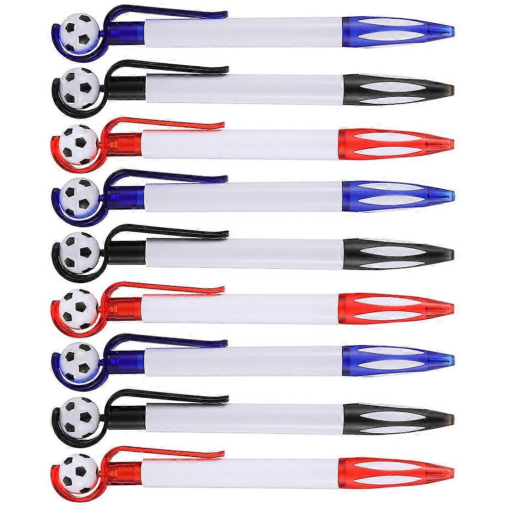 18Pcs Soccer Shape Ballpoint Pens Perfect For Crafting And Scrapbooking For Children And Students In Assorted Color