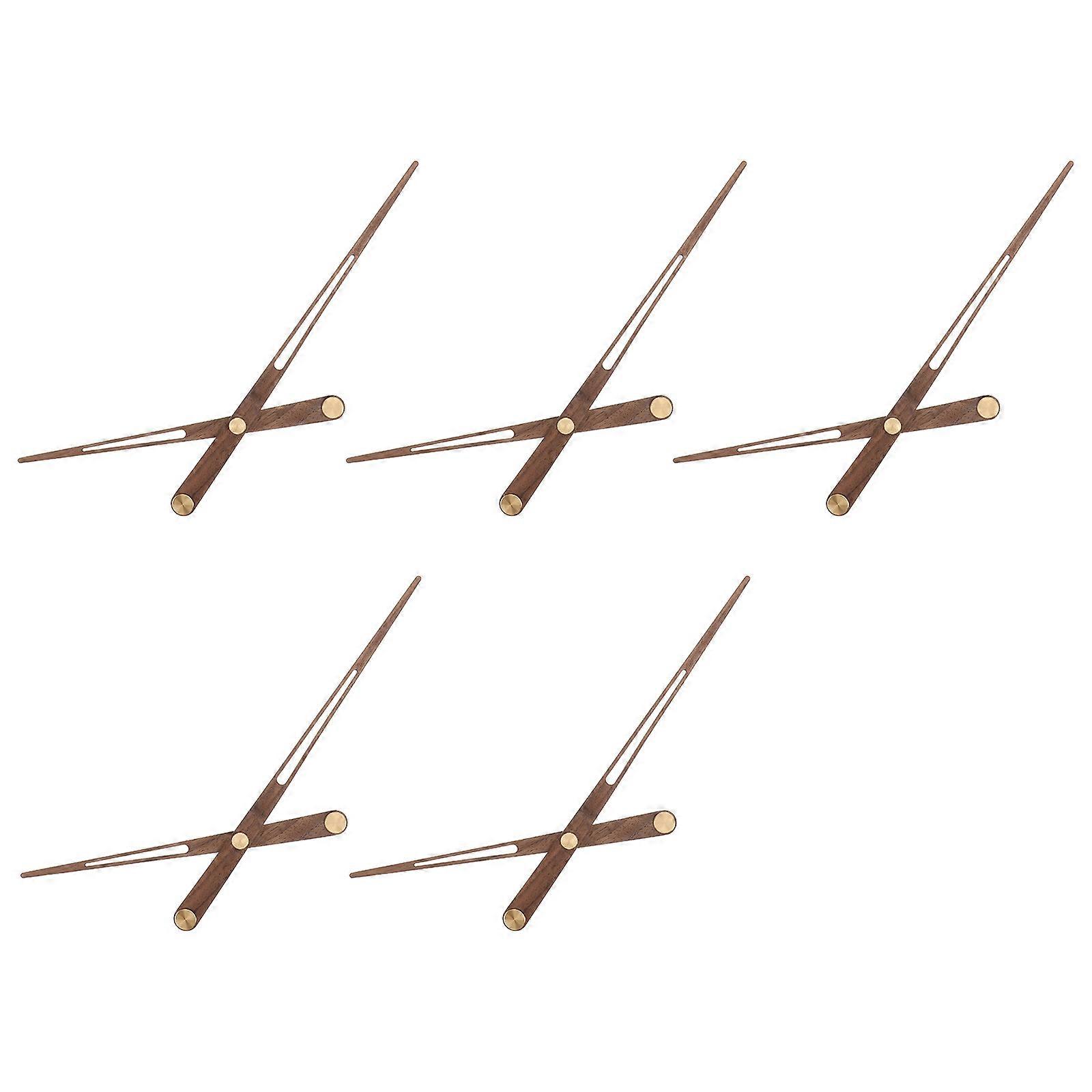 Durable Clock Hands Wooden Pointer for Clock Use Replacement 15Pcs