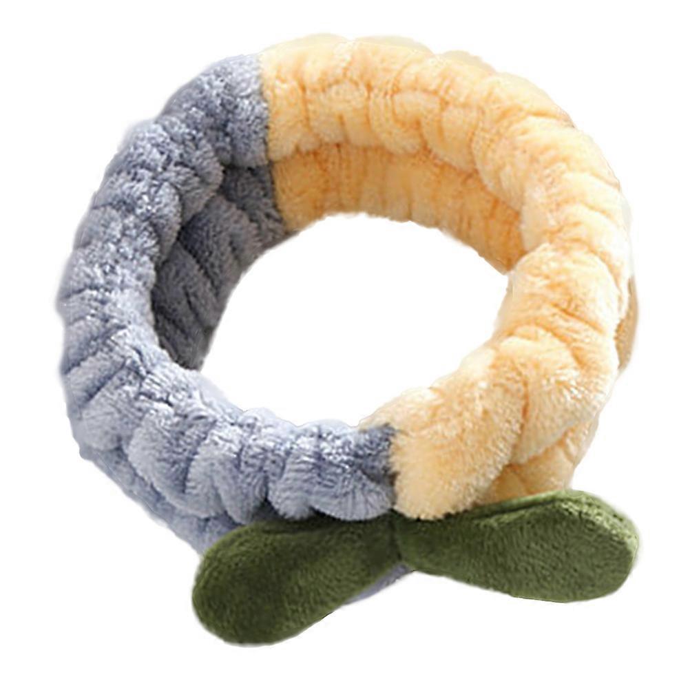 Spa Headband for Washing Face Plush Makeup Headband 3Pcs Pack