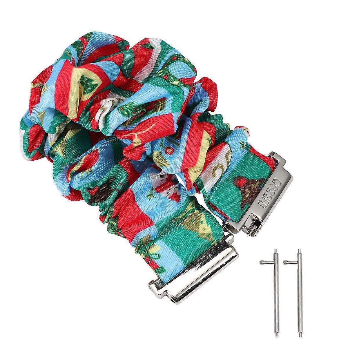 Smartwatch Bands Watch Strap Watchband Compatible for Fitbit Business Multi Material 1Pack