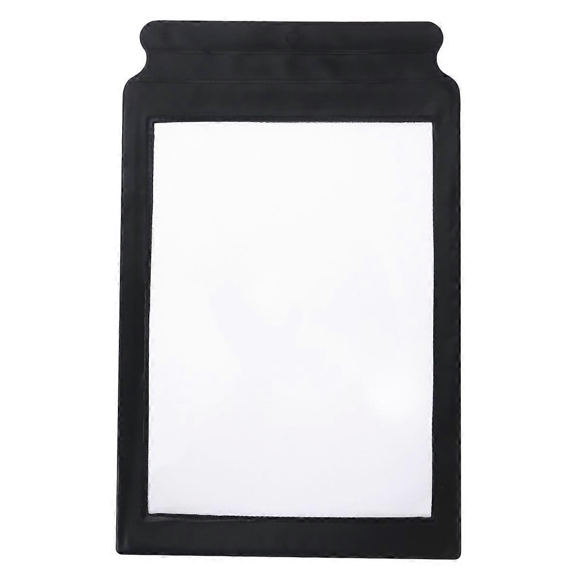 A4 Magnifier for Reading 3Pcs Black Full Page Large Viewing Area Magnifying Lens