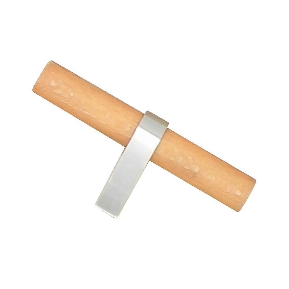 Solid Wood Doorknob 2Pcs Replacement for Old Knobs European Style Wardrobe Doors Hardware