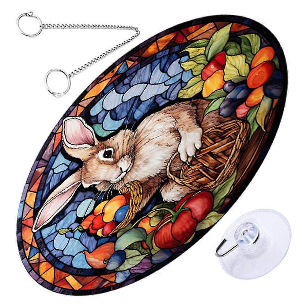 Easter Hanging Decor Acrylic Ornament for Porch Window 4Pcs Pack