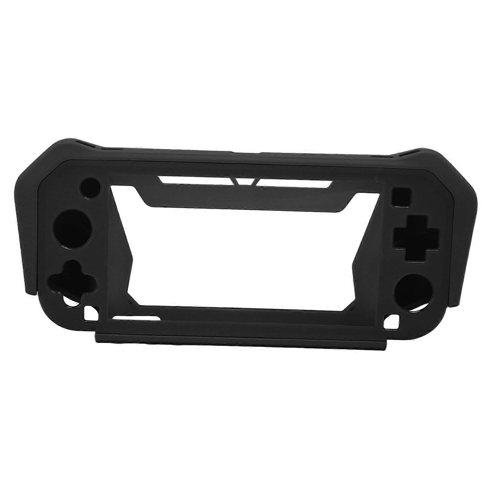 Game Console Protective Case Professional Shock Absorption Scratch Resistance Soft TPU Cover for Switch Lite Black