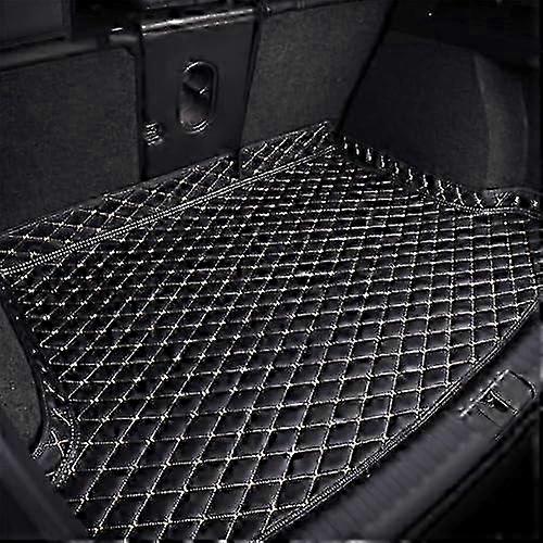 Exquisite Car Trunk Mats for Jaguar XK XK8 XKR, Leather Car Boot Liner Mat Car Boot Cover Anti-Slip Carpets, Waterproof Rear Trunk Protector Mat miao7
