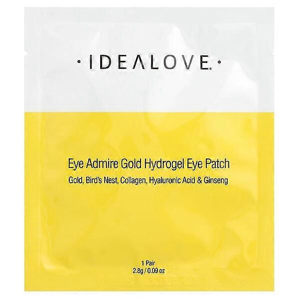 Idealove, Eye Admire Gold Hydrogel Eye Patches, 1 Pair
