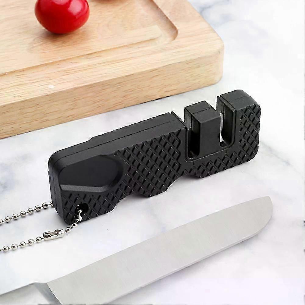 Knife Sharpener Kitchen Sharpening Tool Quick Sharpener Stone Knife Blade Multi-function Non-Slip Knives Sharpening Suction