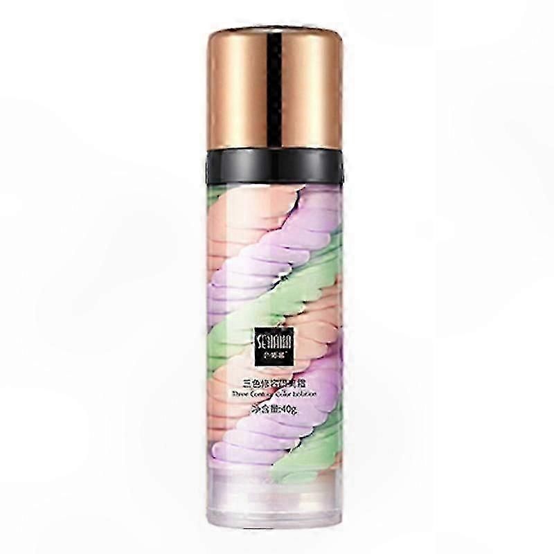 Multi-Color Repair Base Cream with Moisturizing and Sunscreen Properties for Lightened Skin Tone Protection