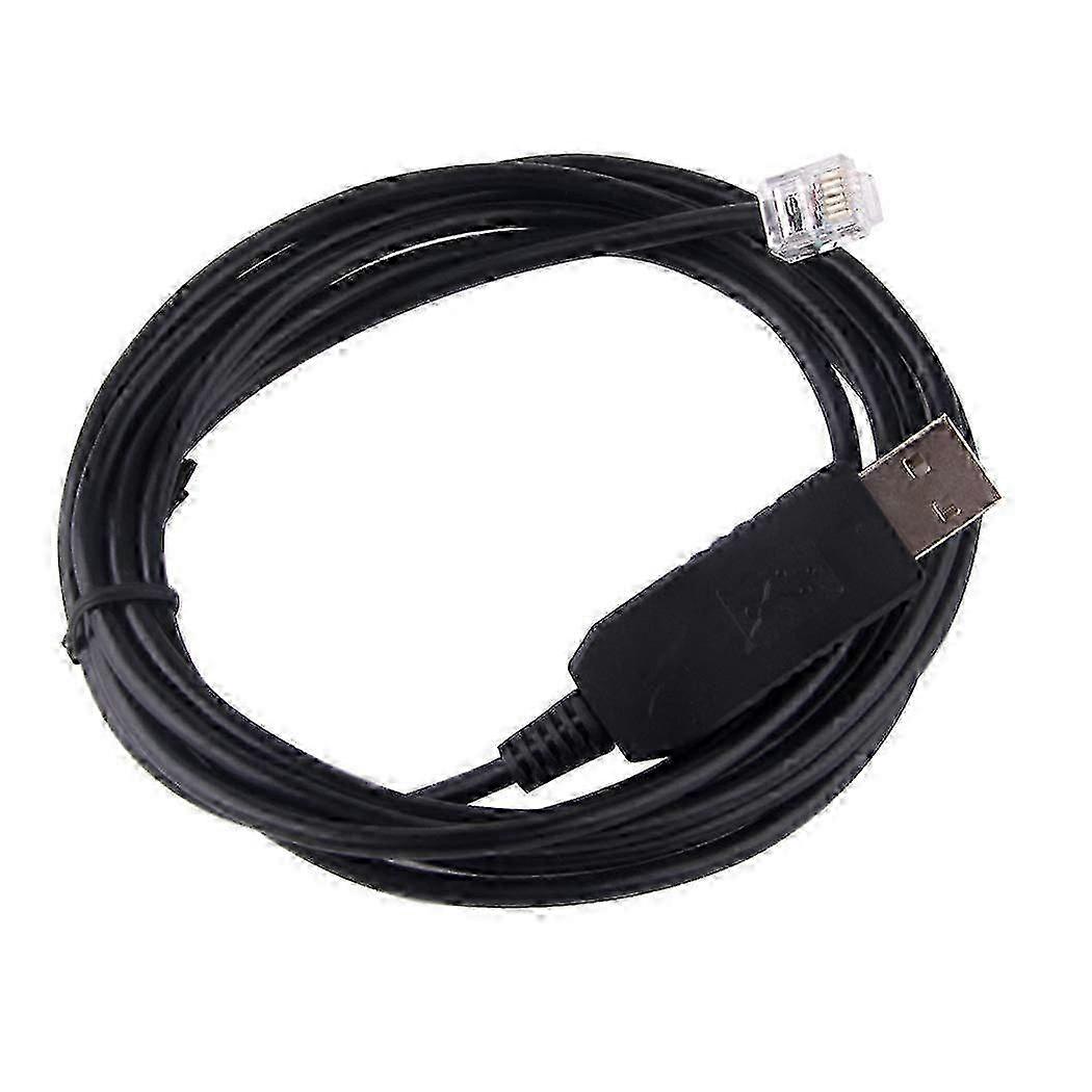 USB DB9 RS232 to RJ11 RJ12 Serial Cable for Lead Servo Stepper Motor DM432C DM442 DM556 6FT