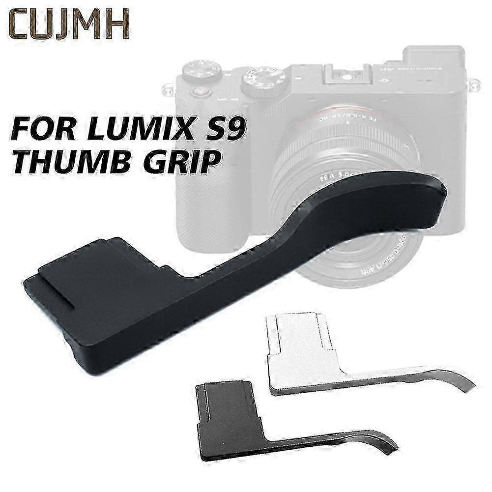 For Lumix S9 Camera Support Handle Aluminum Cold Shoe Thumb Up Grip