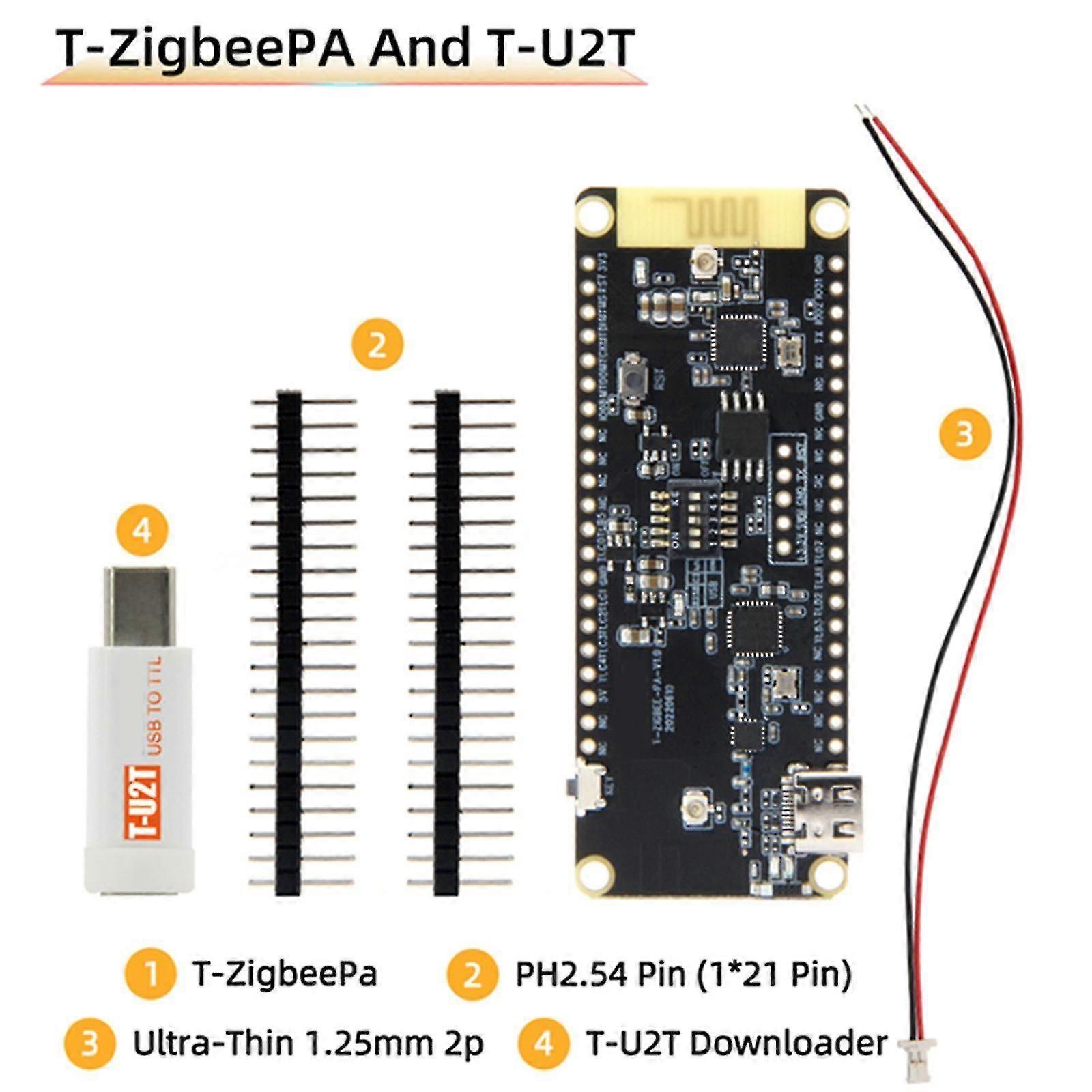Lilygo T-zigbee Esp32-c3 Zigbee لبوابة واي فاي بلوتوث لوحة متوافقة