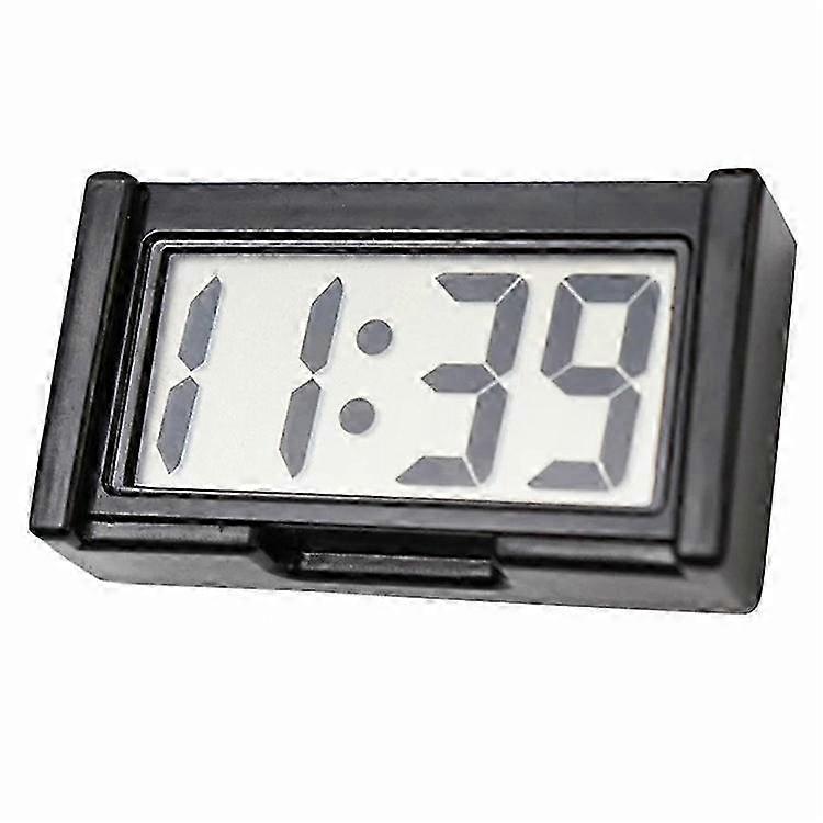 Y-2020 Mini Portable Simple Square Silent Digital Clock Car Home Electronic Clock