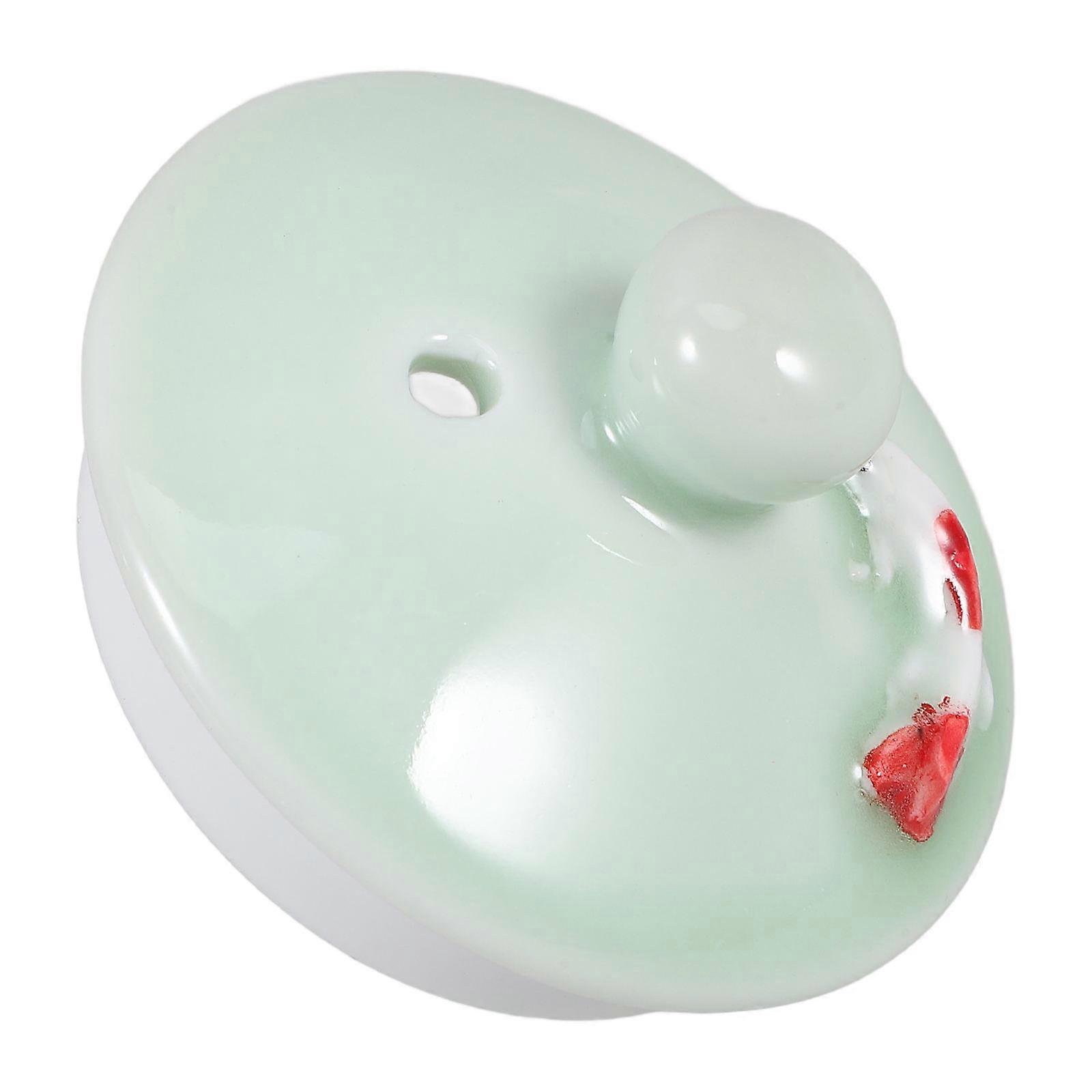 Teapot Replacement Lid for Home Ceramic Tea Kettle Lid Multi Color
