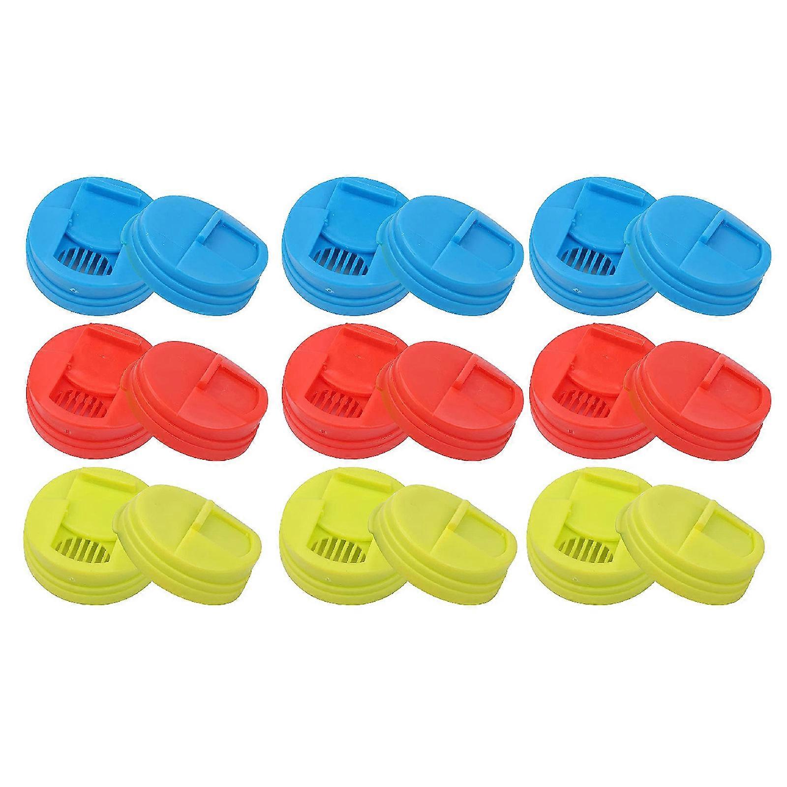 Leakproof Reusable Can Cover Press Down Closure Maintains Protects Against Dust Water And Debris Multicolor